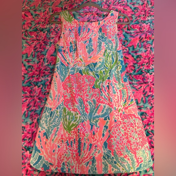 Lilly Pulitzer Lets Cha Cha Shift Dress Size 0 - Picture 3 of 9